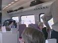 On a GNER train to Berwickupon Tweed
