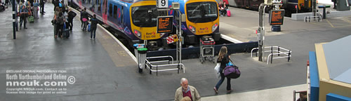 Central Station at Newcastle upon Tyne