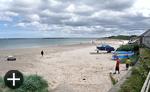 Slipway and beach at Low Newton