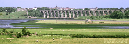 The Royal Border Bridge at Berwick