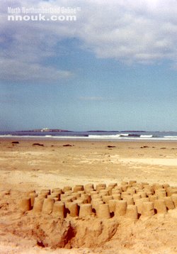 Sandcastles at Seahouses