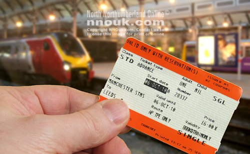 A train ticket